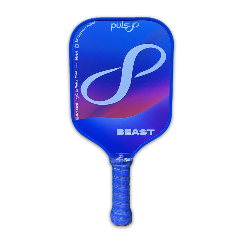 Load image into Gallery viewer, Puls8 Beast Cold Pressed Pickleball Paddle front view
