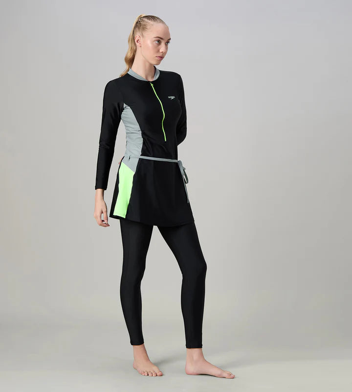 Speedo Af 2Pc Full Body Suit Swimming Costume (Female)
