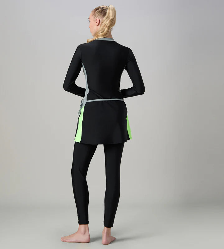 Speedo Af 2Pc Full Body Suit Swimming Costume (Female)