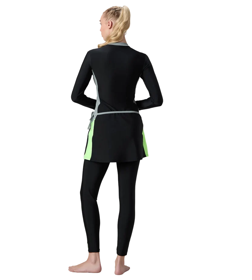 Speedo 2 Piece Closedback Full Body Suit Swimming Costume (Female)