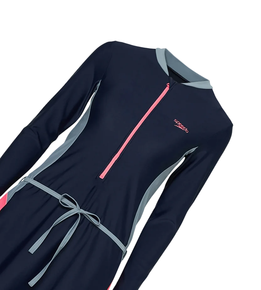 Speedo 2 Piece Closedback Full Body Suit Swimming Costume (Female)
