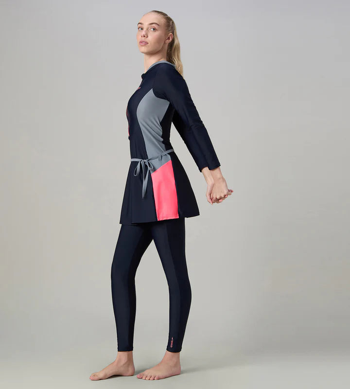 Speedo Af 2Pc Full Body Suit Swimming Costume (Female)