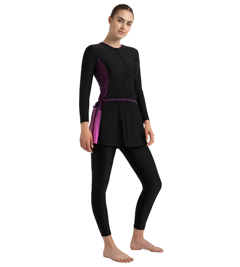 Speedo 2 Piece Closedback Full Body Suit Swimming Costume (Female)
