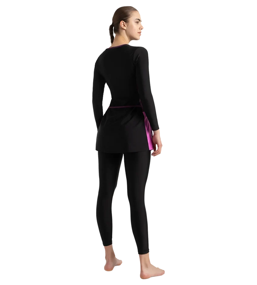 Speedo 2 Piece Closedback Full Body Suit Swimming Costume (Female)