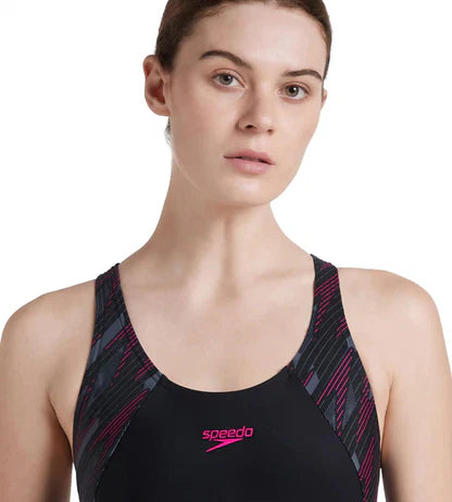 Speedo Endurance 10 Hyperboom Splice Raceback One Piece Swimwear