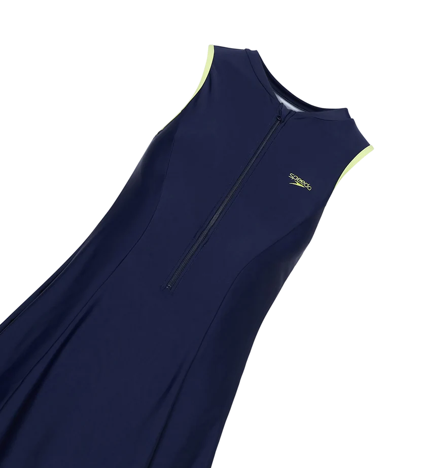 Speedo Closedback Swimdress With Boyleg Female Swimming Costume