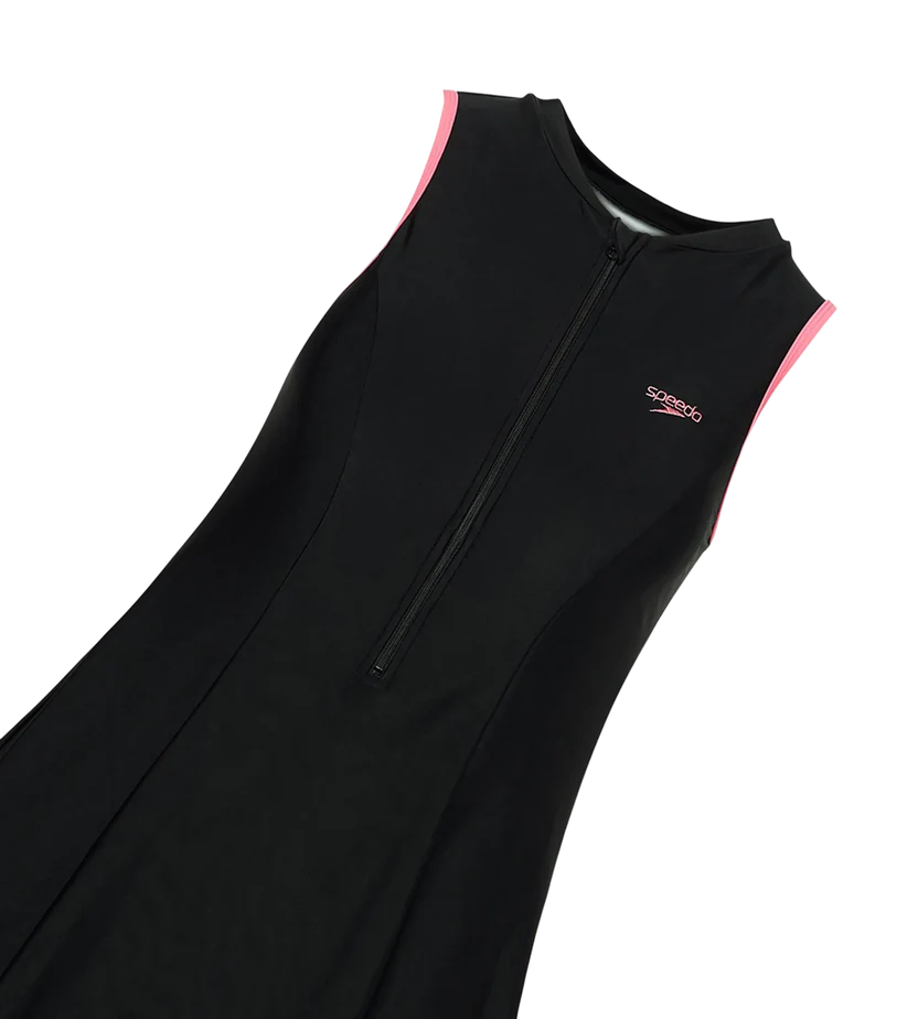 Speedo Closedback Swimdress With Boyleg Female Swimming Costume