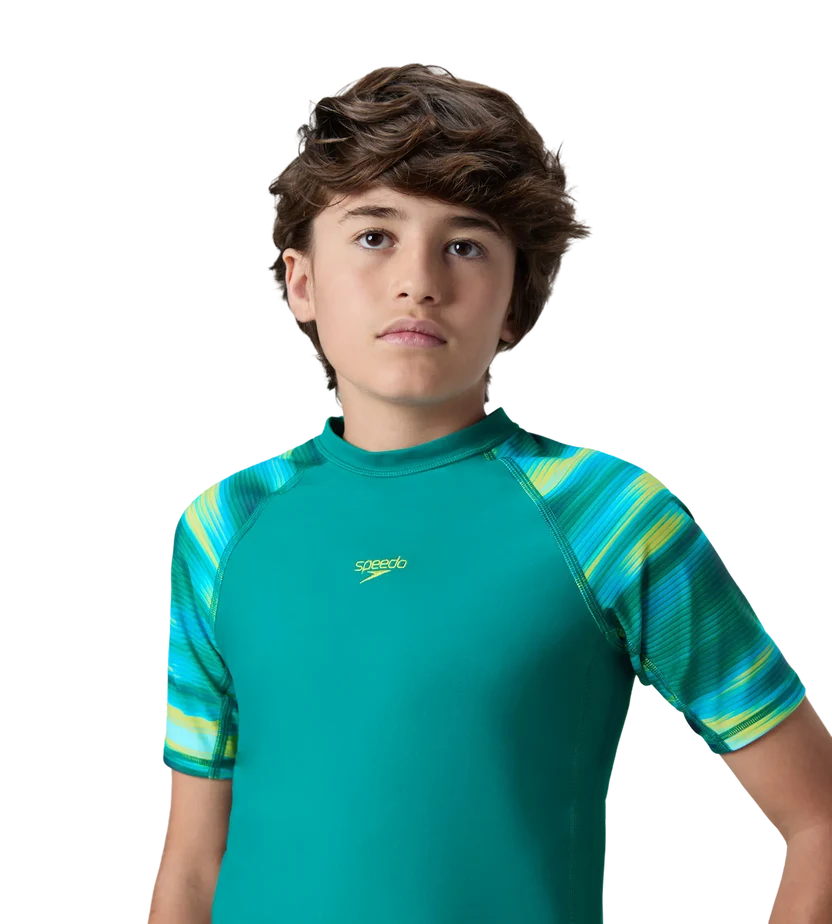 Endurance10 Hyperboom Print Short Sleeve Suntop
