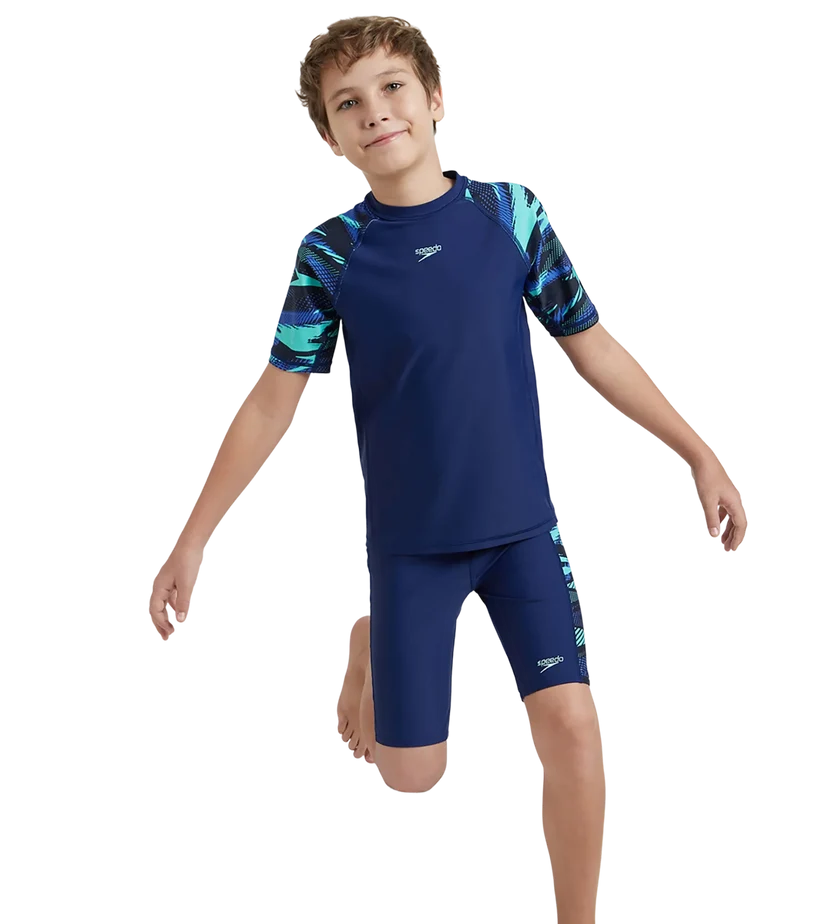 Endurance10 Hyperboom Print Short Sleeve Suntop