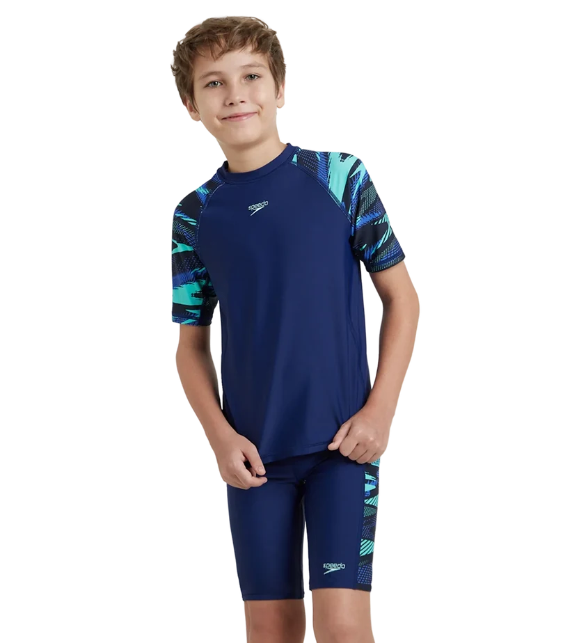 Endurance10 Hyperboom Print Short Sleeve Suntop