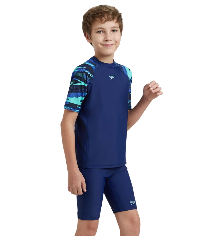 Endurance10 Hyperboom Print Short Sleeve Suntop