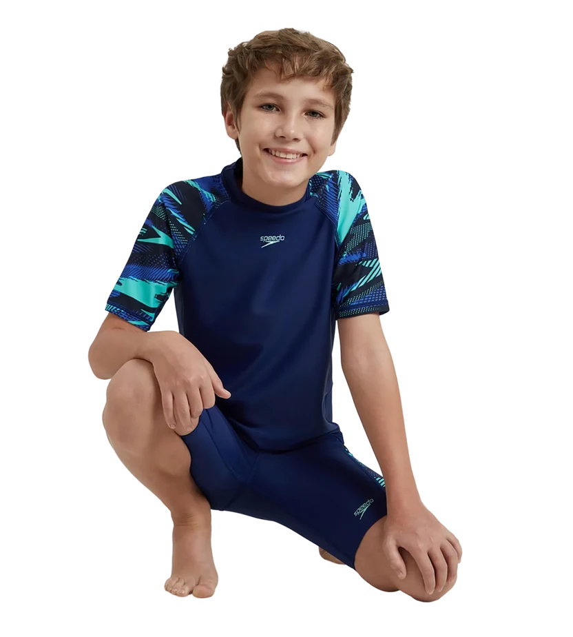 Endurance10 Hyperboom Print Short Sleeve Suntop