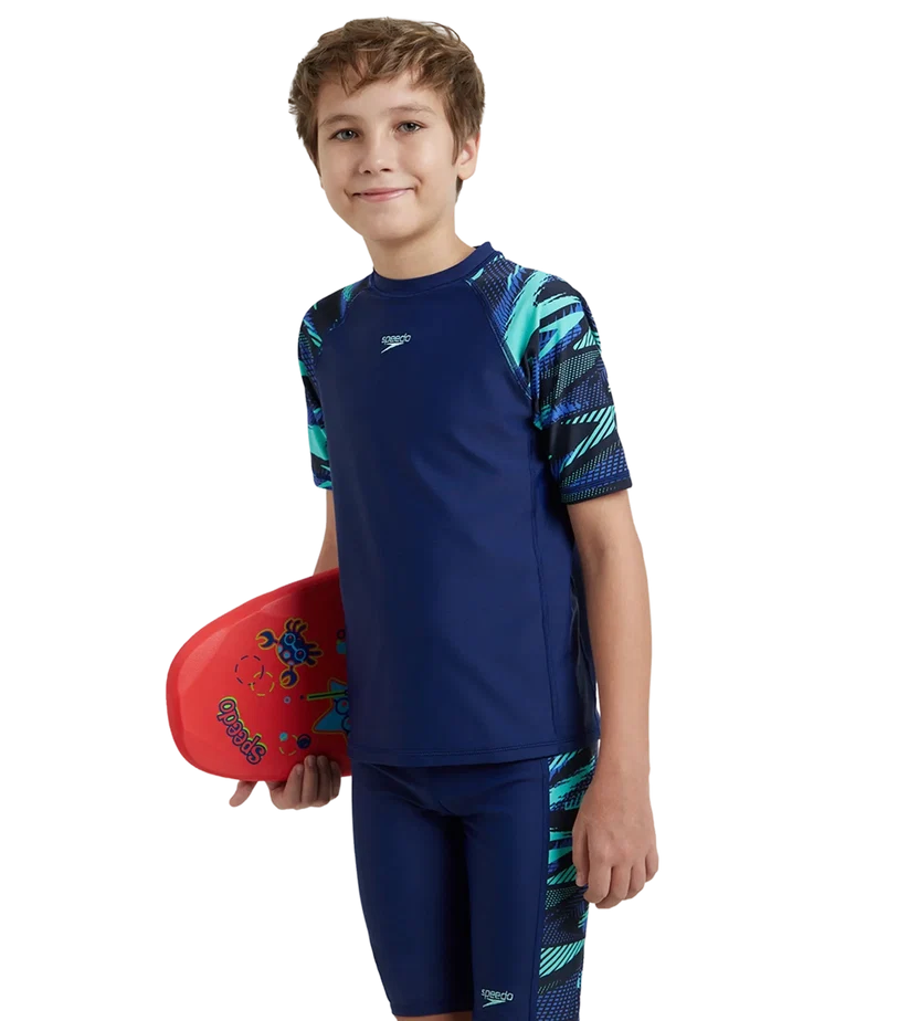 Endurance10 Hyperboom Print Short Sleeve Suntop