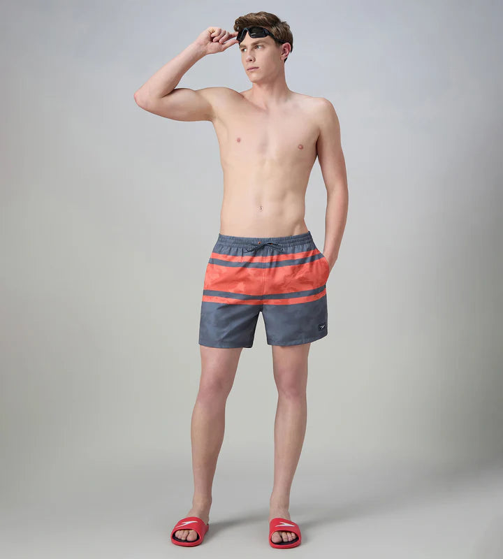 Speedo AM Essential Printed Water Short Male Swimming Costume