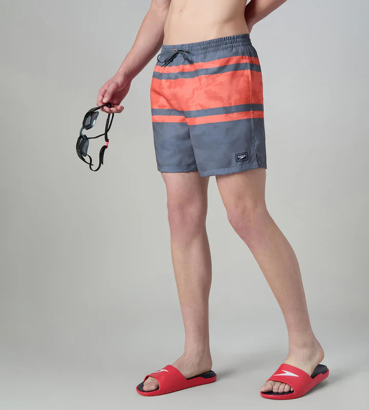 Speedo AM Essential Printed Water Short Male Swimming Costume