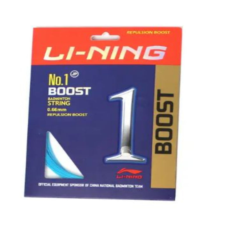 Load image into Gallery viewer, Li-ning Boost No 1 Single BadmintonString 0.66mm (one racket can be strung)
