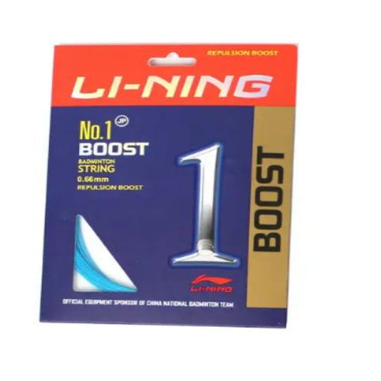 Li-ning Boost No 1 Single BadmintonString 0.66mm (one racket can be strung)