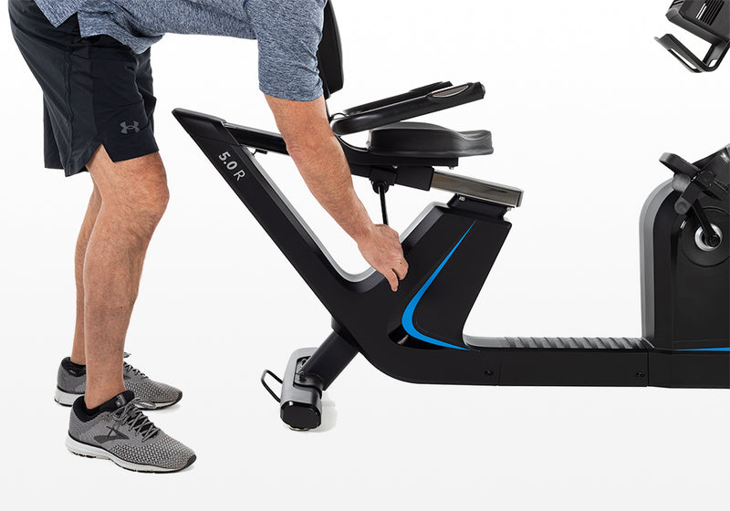 Load image into Gallery viewer, Horizon 5.0R Recumbent Bike

