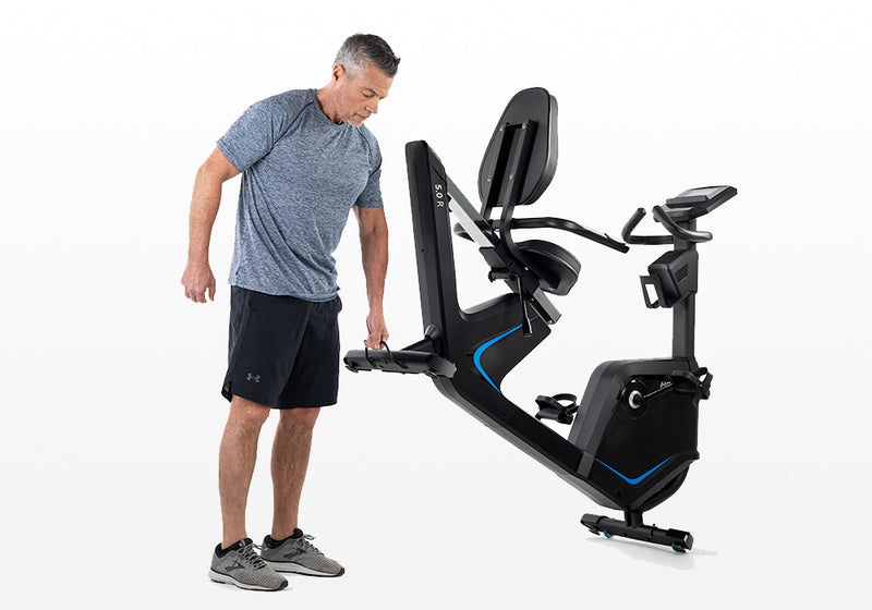 Load image into Gallery viewer, Horizon 5.0R Recumbent Bike
