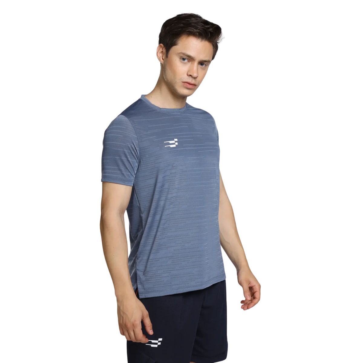 Sportiff Fit Gear-iron Round Neck T-shirt