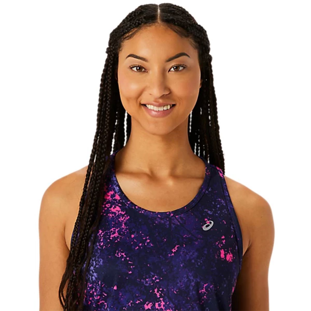 Asics All Cover Print  Running Tank Top