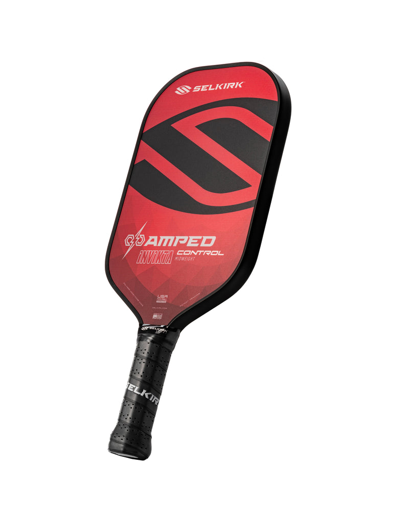 Load image into Gallery viewer, Selkirk Amped Control-Invikta Pickleball Paddle side
