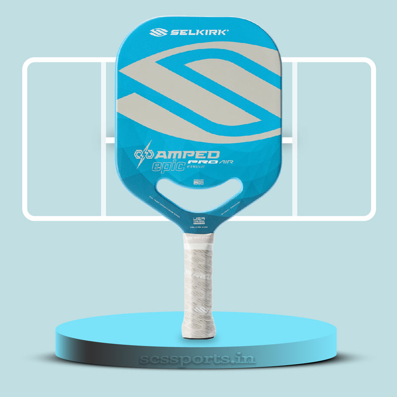 Load image into Gallery viewer, Selkirk Amped Pro Air-Epic Pickleball paddle blue
