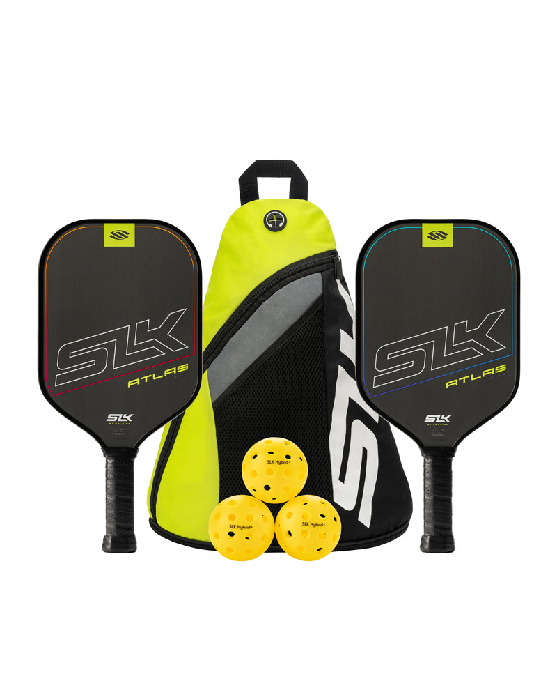 Load image into Gallery viewer, Selkirk SLK Atlas Max Pickleball Bundle(2 Paddles+3 Balls+1Backpack)
