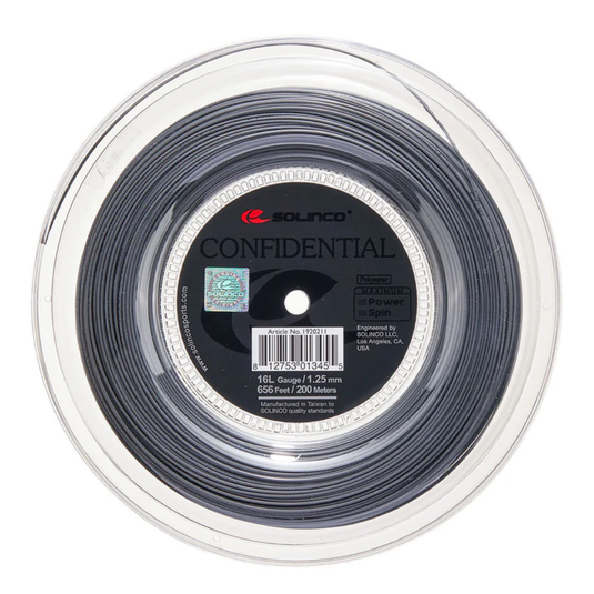 Solinco Confidential 16L Tennis String