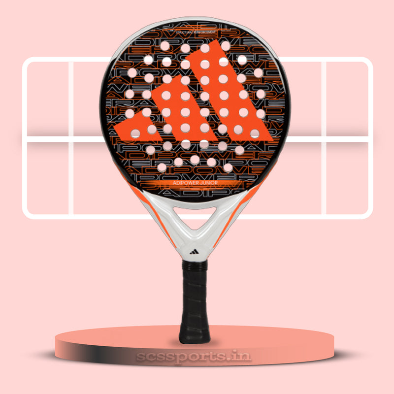 Load image into Gallery viewer, Adidas Adipower Junior 3.3 padel racquet designed for young players with a lightweight frame

