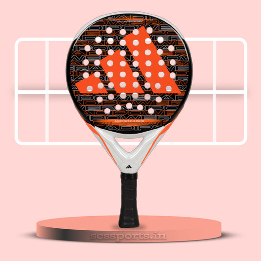 Adidas Adipower Junior 3.3 padel racquet designed for young players with a lightweight frame
