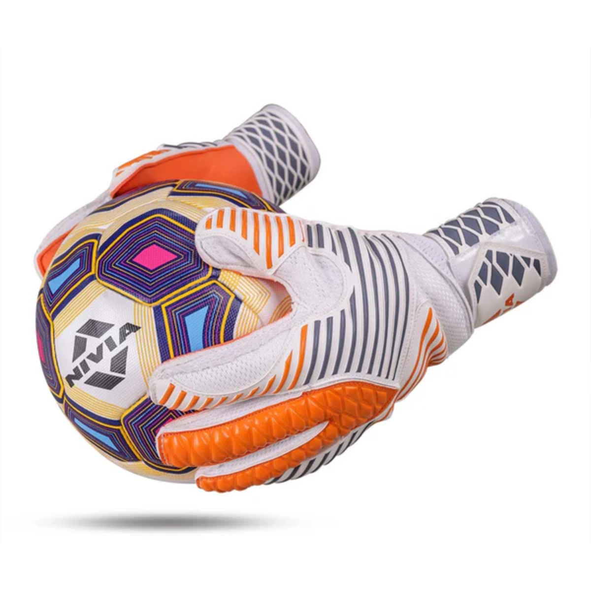 Nivia Finger Saver Football GoalKeeper Gloves