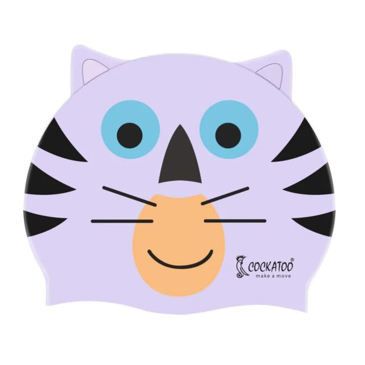 Cockatoo Child Cat Swimming Cap