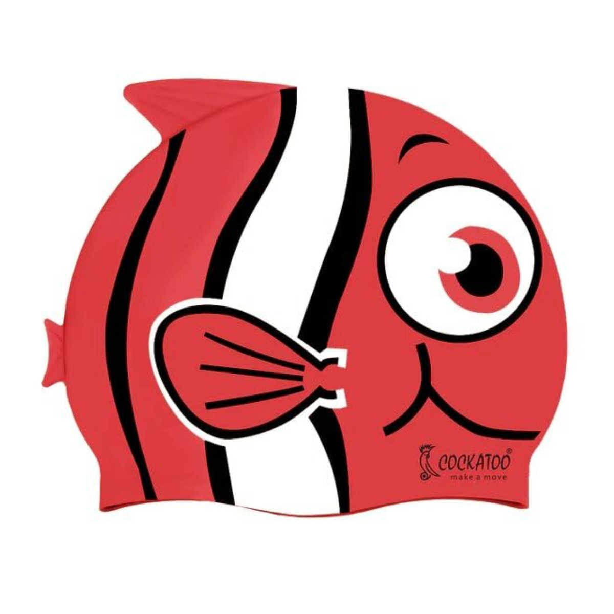 Cockatoo Child Cap Fish Swimming Cap