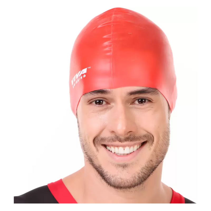 Load image into Gallery viewer, Viva Sports Printed Surplus Mlt Clr Swimming Cap
