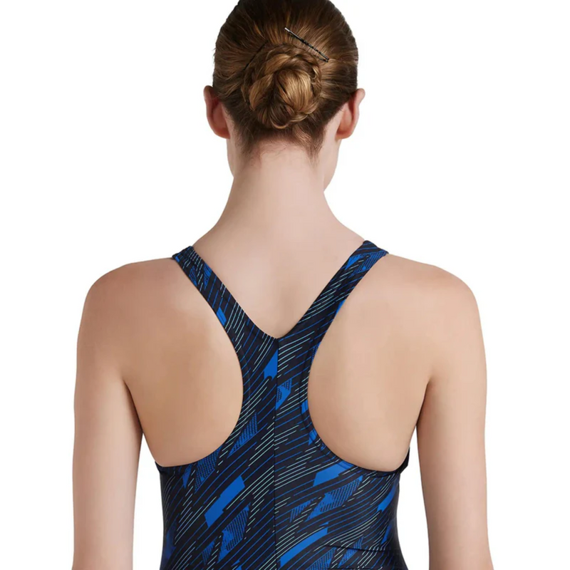 Load image into Gallery viewer, Speedo End 10 Hyperboom Racerback Female Swimming Costume
