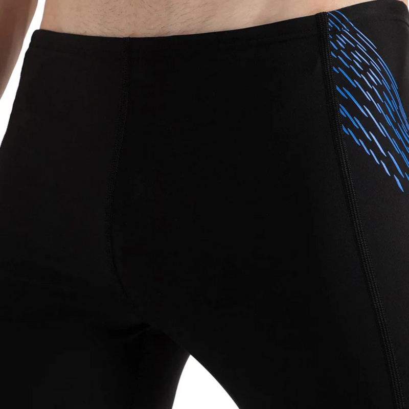 Load image into Gallery viewer, Speedo AM Tech Panel Jammer Male Swimming Costume
