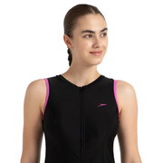 Speedo Closedback Swimdress With Boyleg Female Swimming Costume