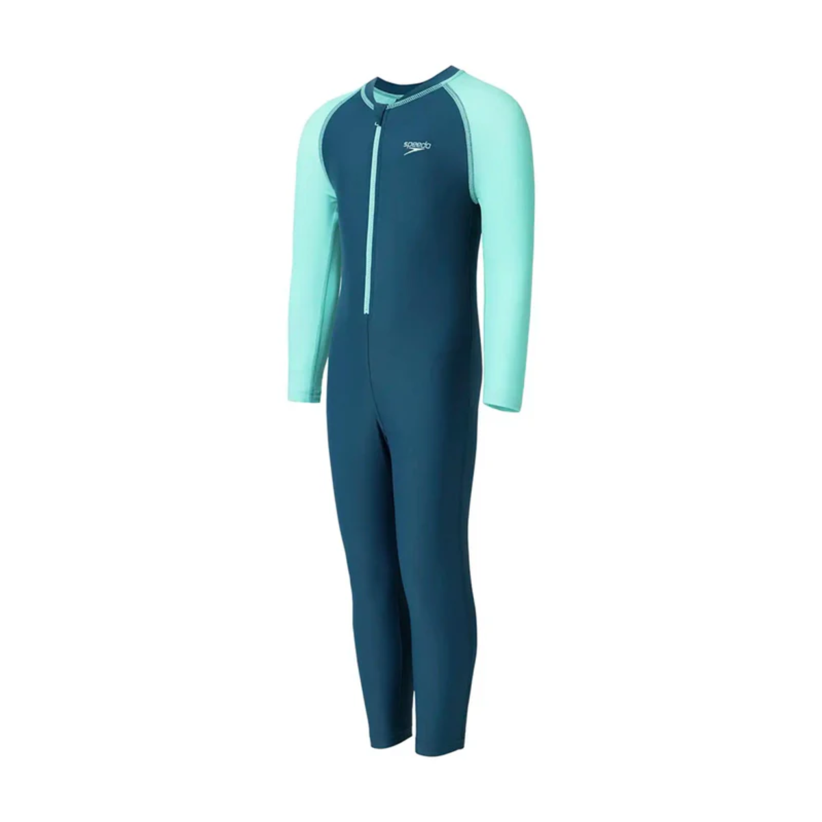 Speedo Colorblock Aop All In One Suit Female Swimming Costume