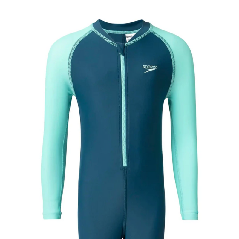 Load image into Gallery viewer, Speedo Colorblock Aop All In One Suit Female Swimming Costume
