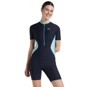 Speedo Essential Panel Kneesuit Female Swimming Costume