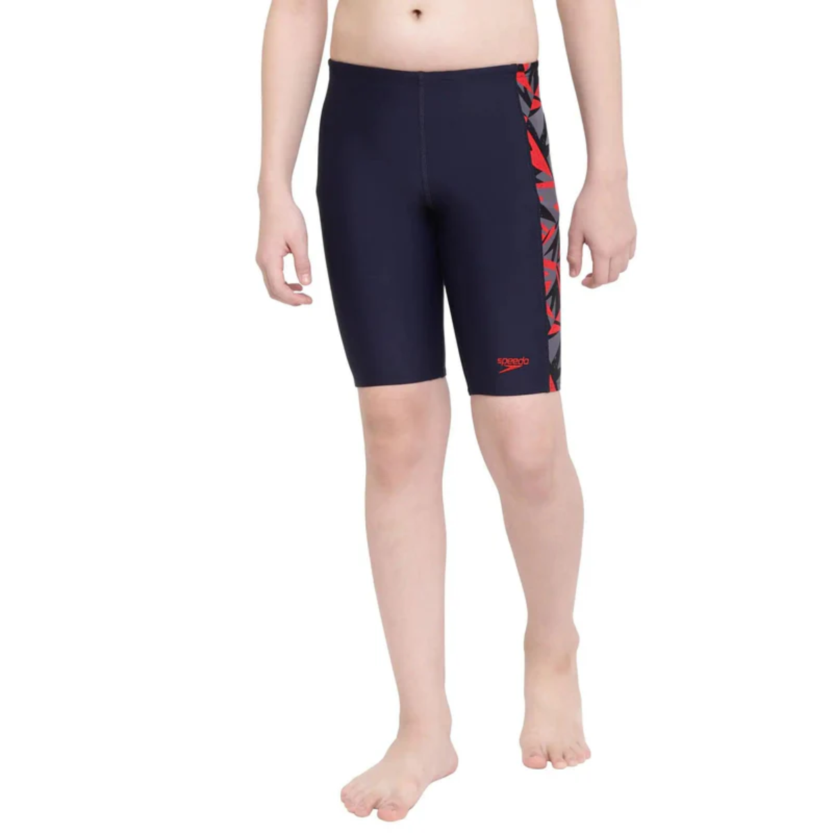 Speedo JM Hyp Boom Pnl Jammer Boys Swiming Costume