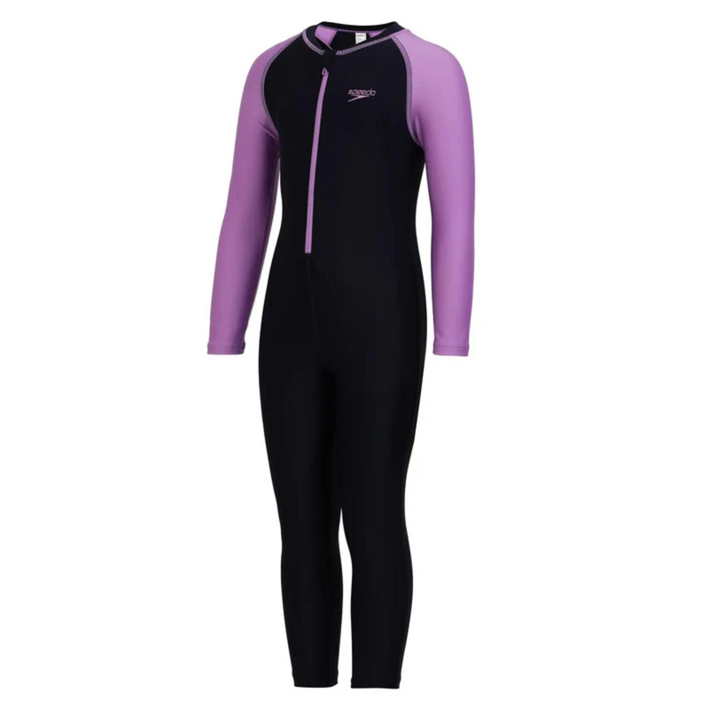 Load image into Gallery viewer, Speedo JM Color Black All In 1 Swimming Suit

