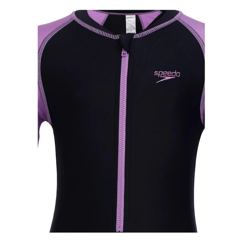 Load image into Gallery viewer, Speedo JM Color Black All In 1 Swimming Suit
