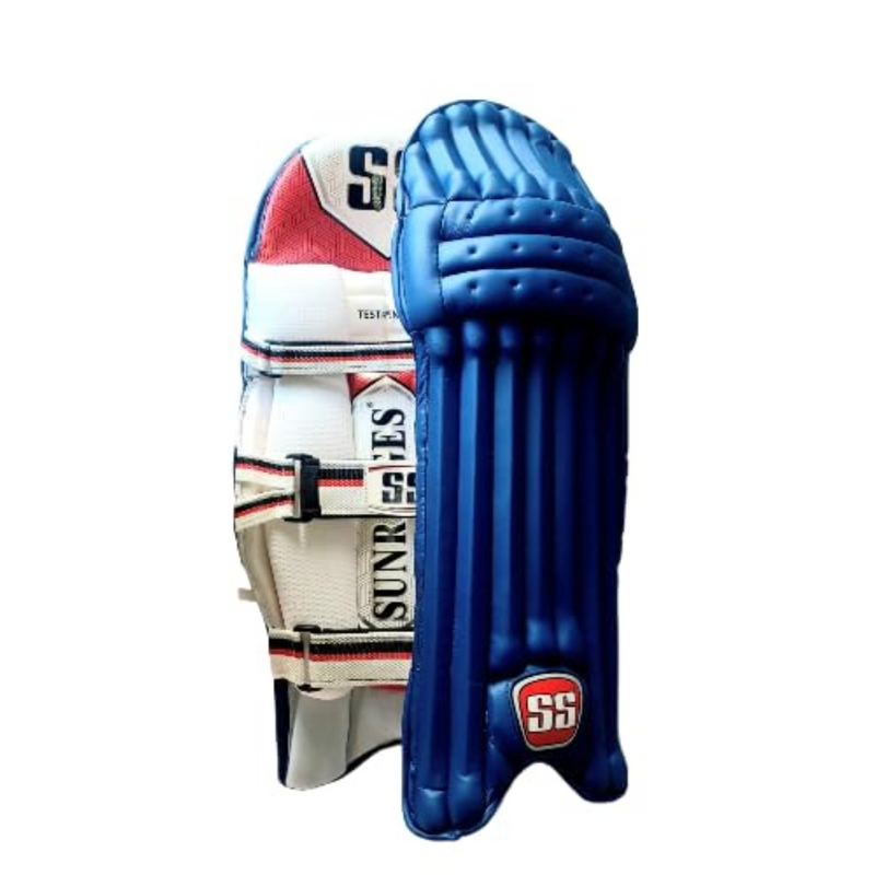 Load image into Gallery viewer, SS Test Opener Navy Color Cricket Batting Pads
