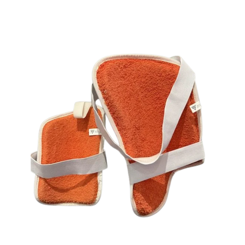 Load image into Gallery viewer, Varsant Shield Leather Combo Cricket Thigh Guard
