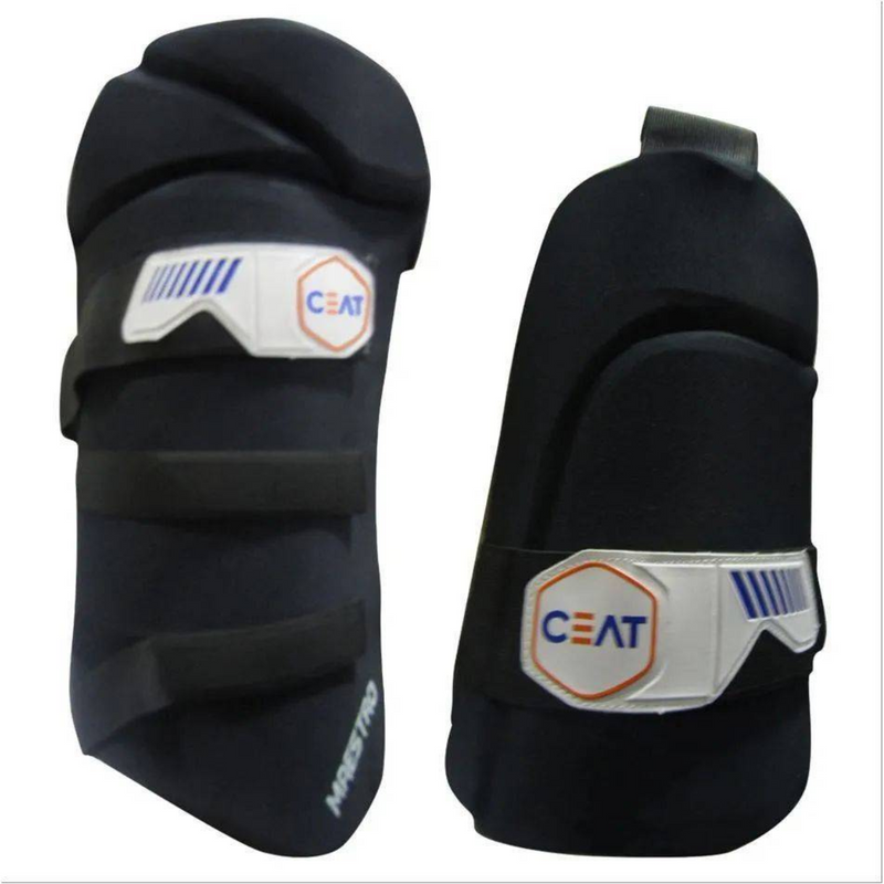 Load image into Gallery viewer, Ceat Maestro Black Cricket Thigh Guard

