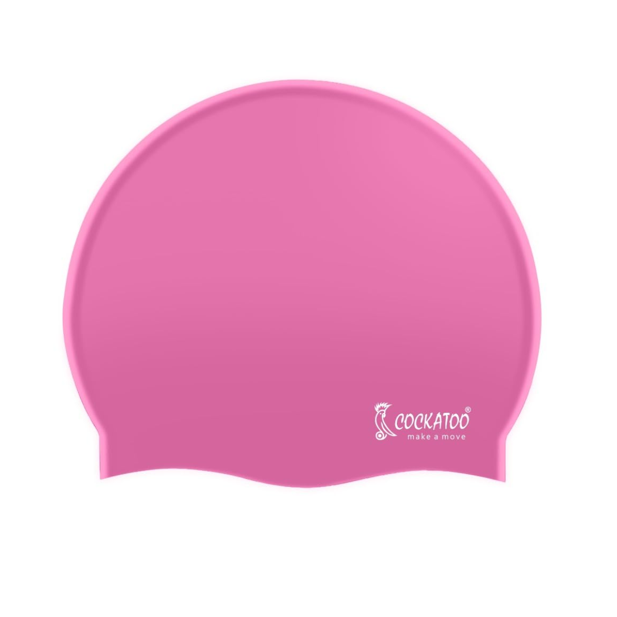 Cockatoo Long Swimming Cap
