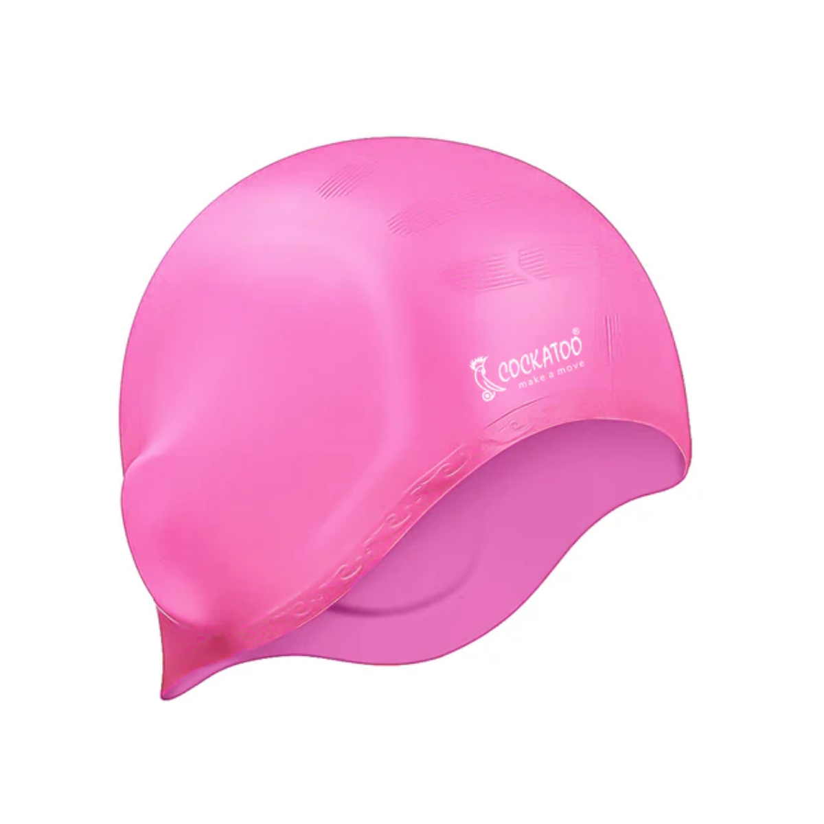 Cockatoo Long Swimming Cap