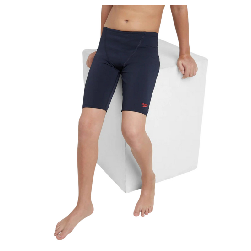 Load image into Gallery viewer, Speedo JM Essential Endurance+V Cut Boys Swimming Jammer
